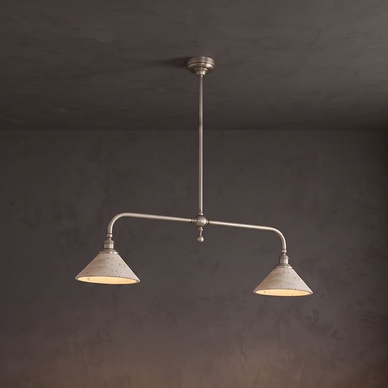 Heirloom Travertine Chandelier