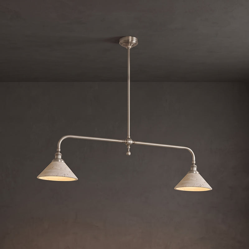 Heirloom Travertine Chandelier