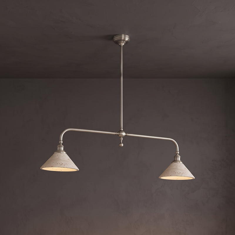 Heirloom Travertine Chandelier