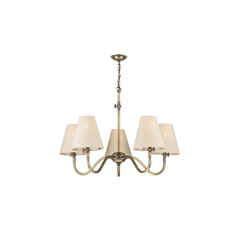 Hicks Brass Chandelier