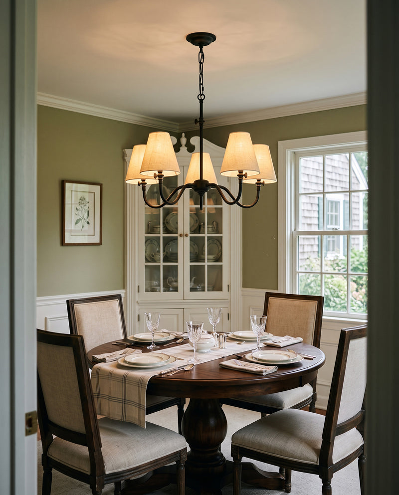 Hicks Brass Chandelier
