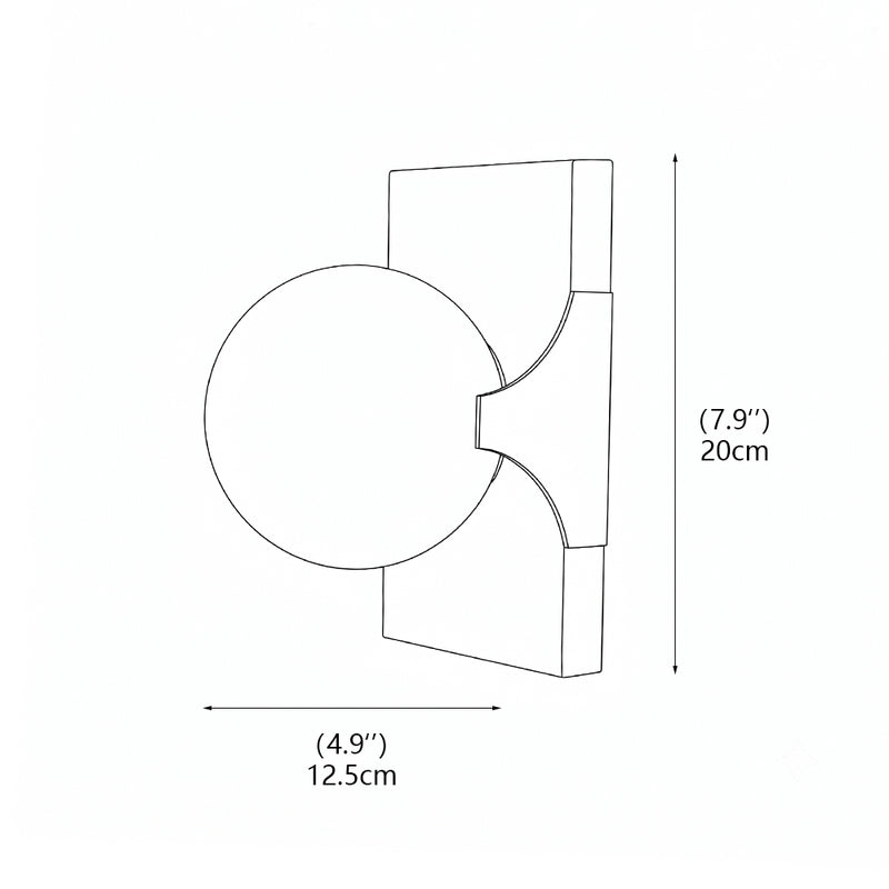 Hinsdale Alabaster Wall Sconce
