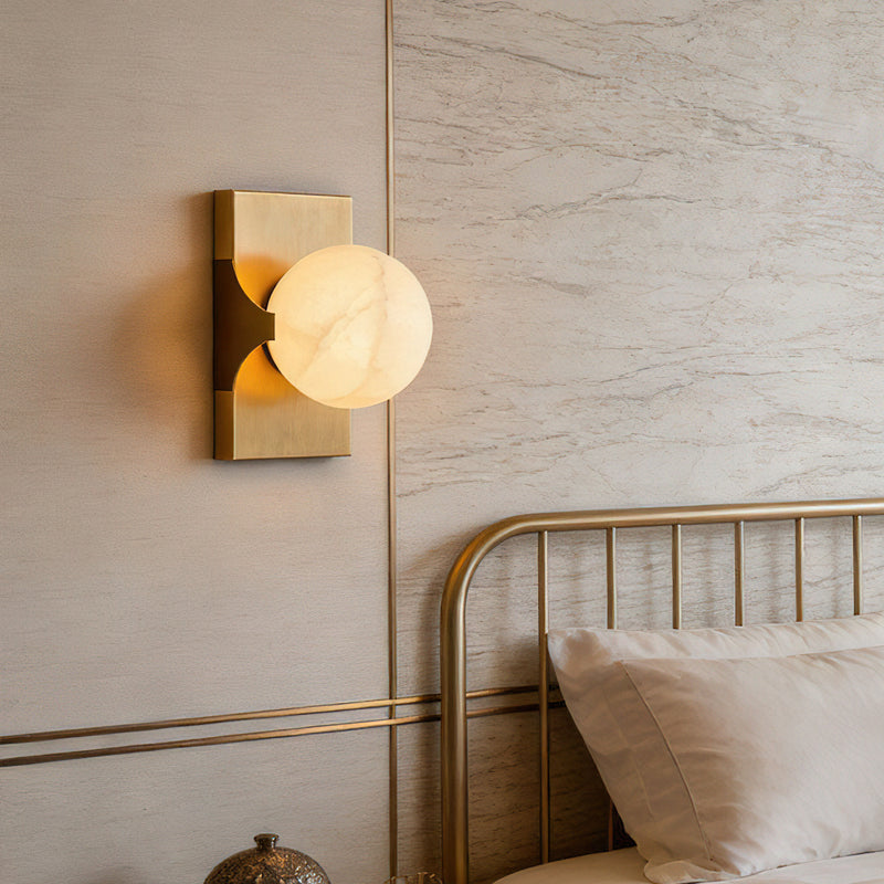 Hinsdale Alabaster Wall Sconce