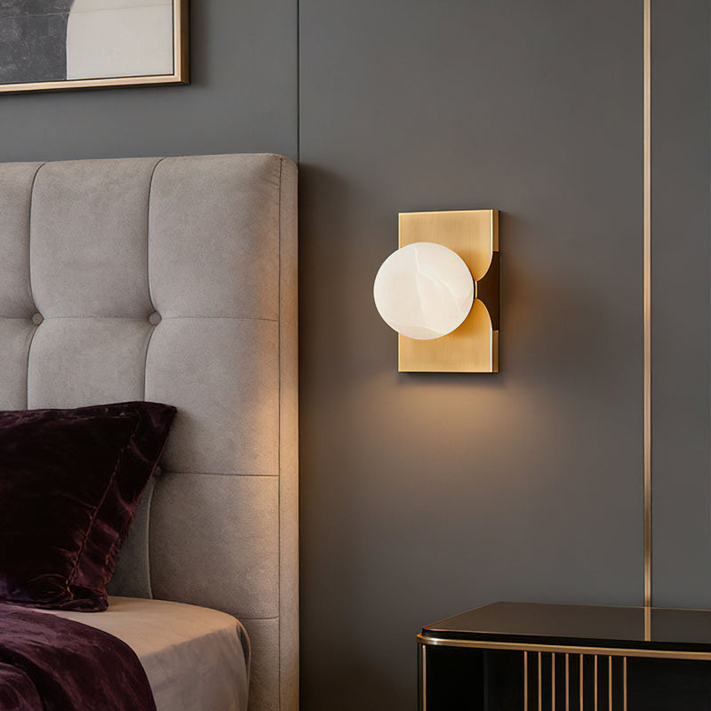 Hinsdale Alabaster Wall Sconce