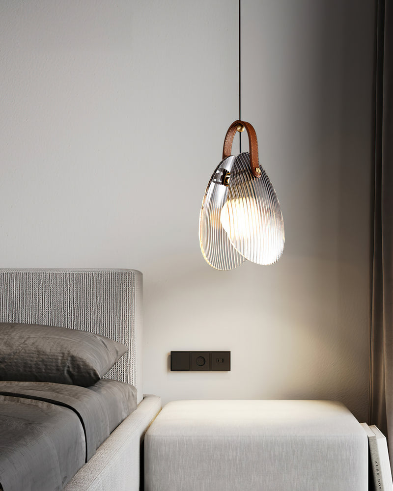 Holden Fluted Glass Pendant Lamp