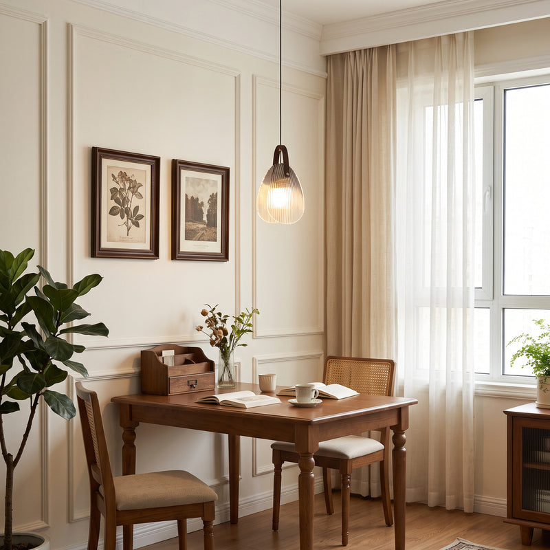 Holden Fluted Glass Pendant Lamp