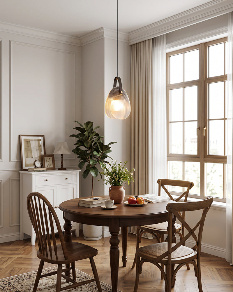 Holden Fluted Glass Pendant Lamp