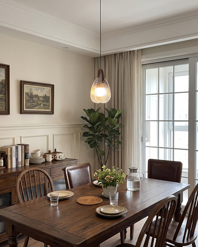 Holden Fluted Glass Pendant Lamp