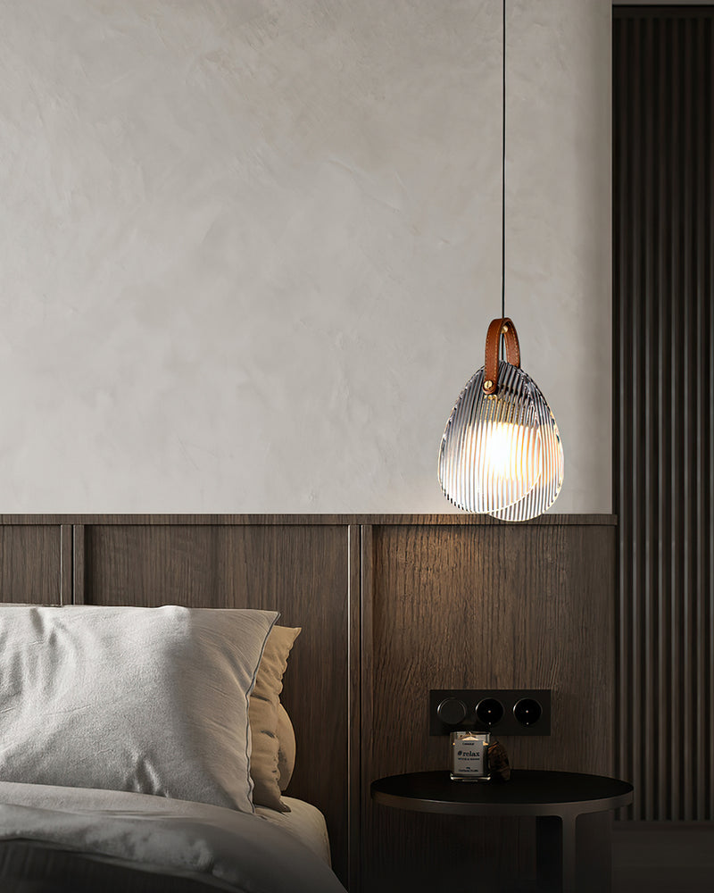 Holden Fluted Glass Pendant Lamp