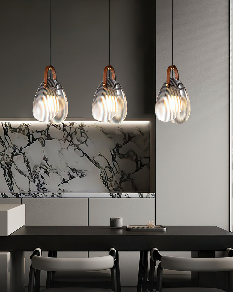 Holden Fluted Glass Pendant Lamp