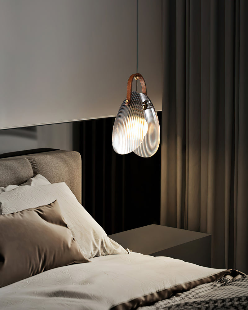 Holden Fluted Glass Pendant Lamp