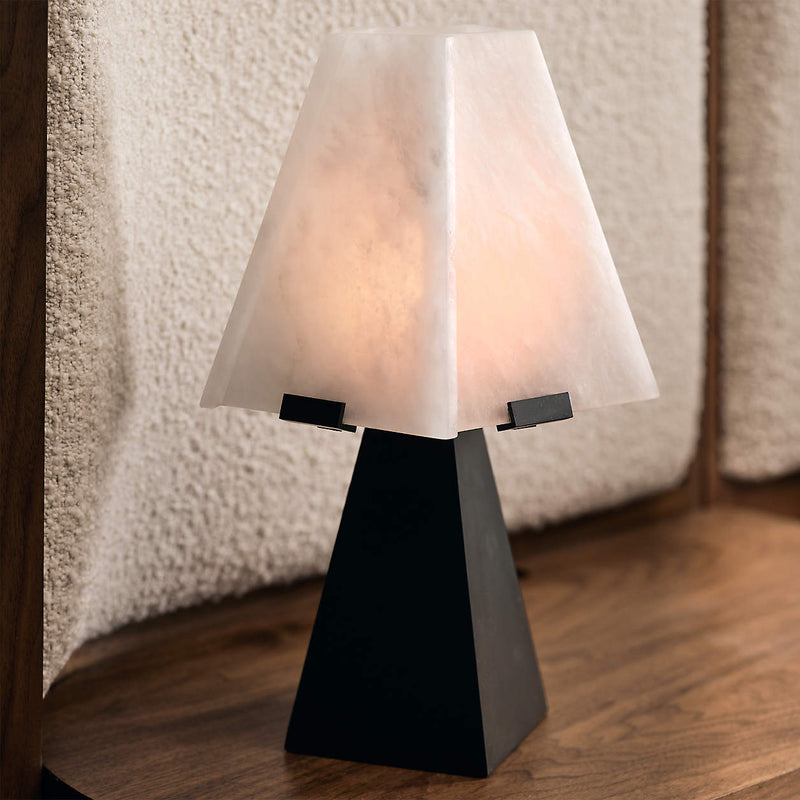 Idealist Alabaster Mini Table Lamp
