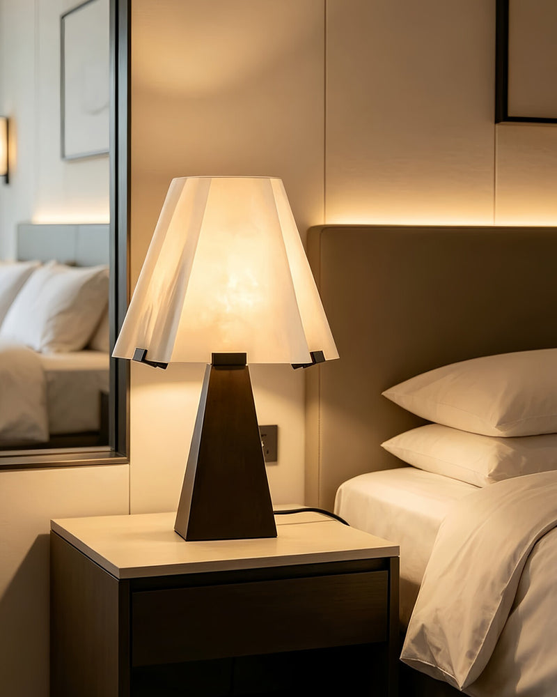 Idealist Alabaster Mini Table Lamp