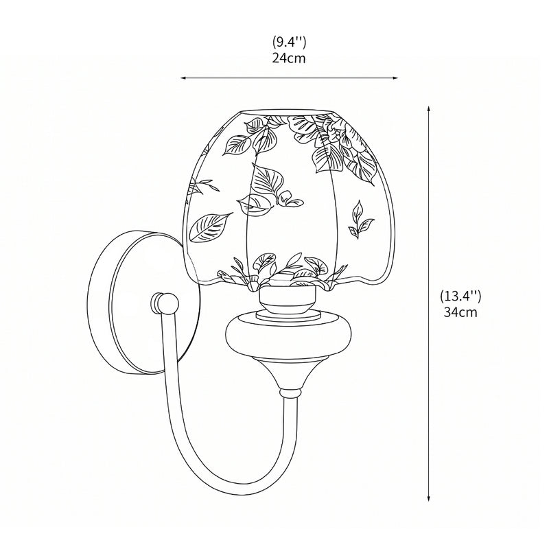 Iris Wall Sconce