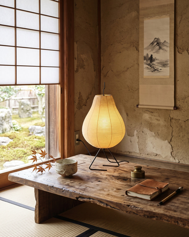 Isamu Paper Floor Lamp
