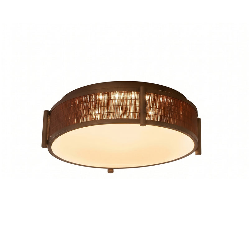 Jasper Bamboo Flush Mount