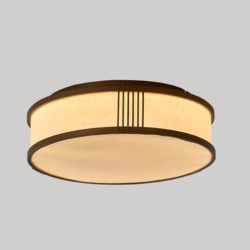 Jasper Bamboo Flush Mount