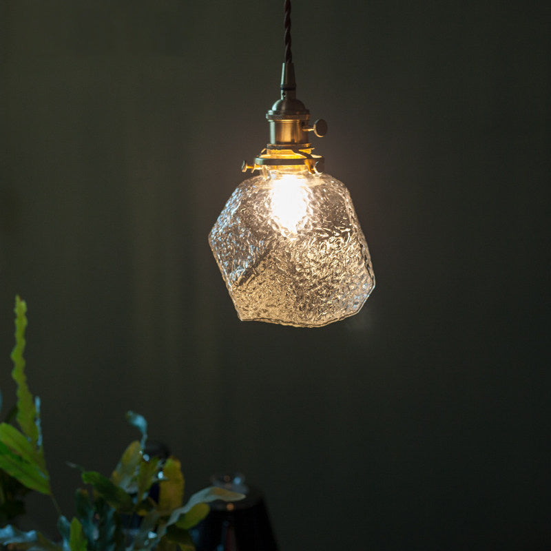 Jasper Faceted Pendant Lamp