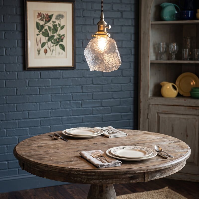 Jasper Faceted Pendant Lamp