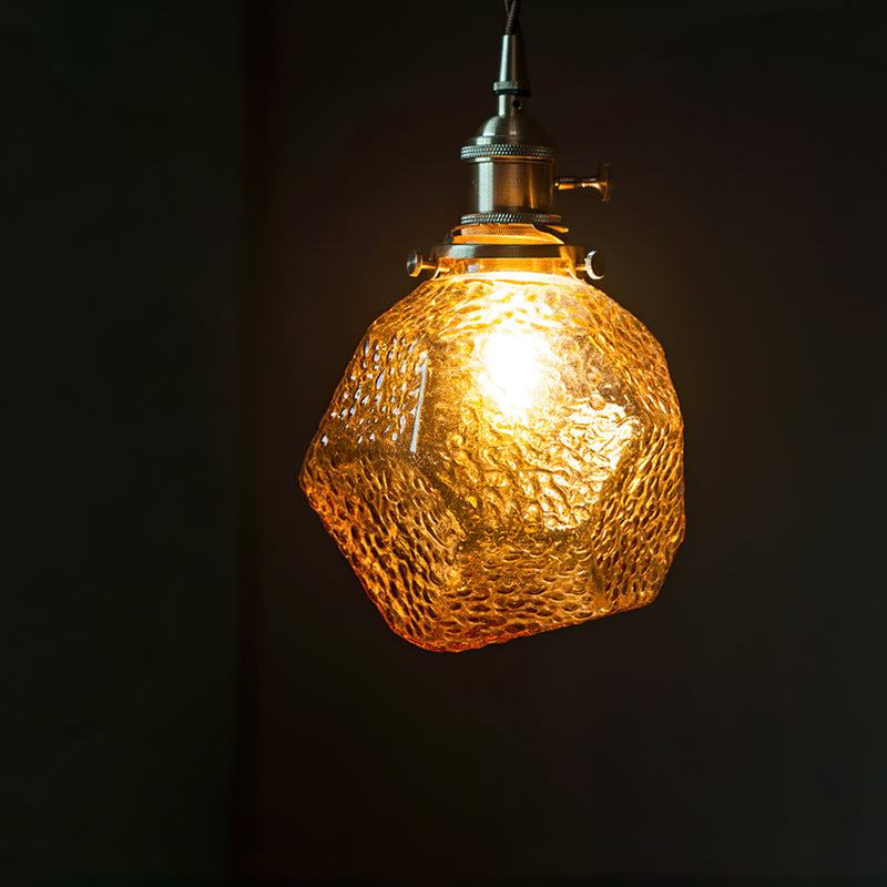 Jasper Faceted Pendant Lamp