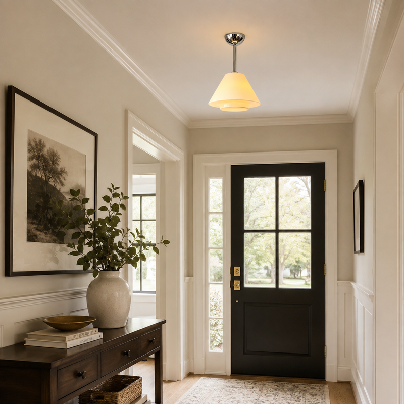 Jensen Semi-Flush Mount Ceiling Lamp