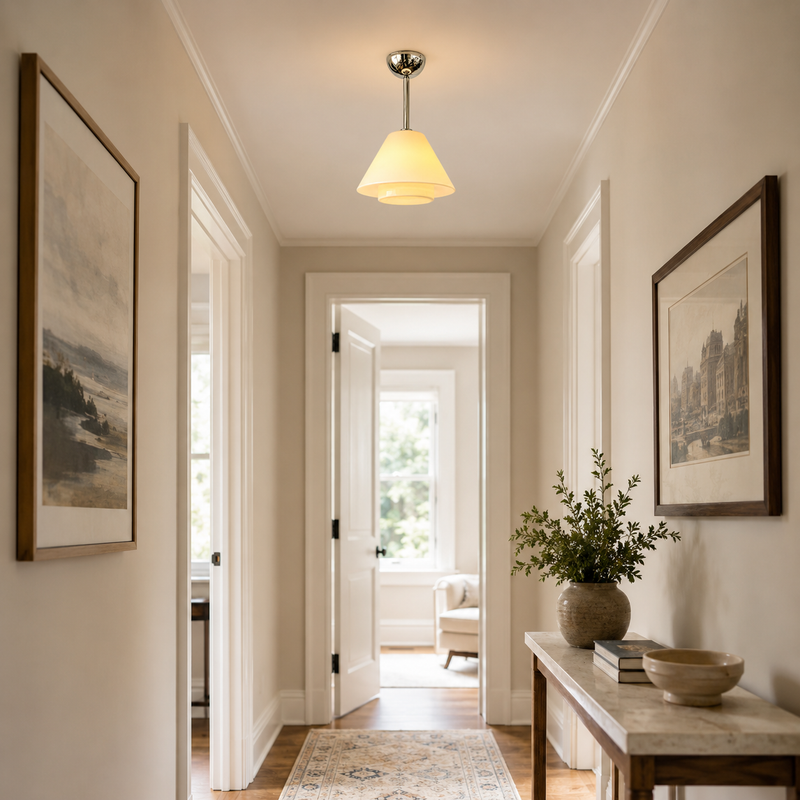 Jensen Semi-Flush Mount Ceiling Lamp