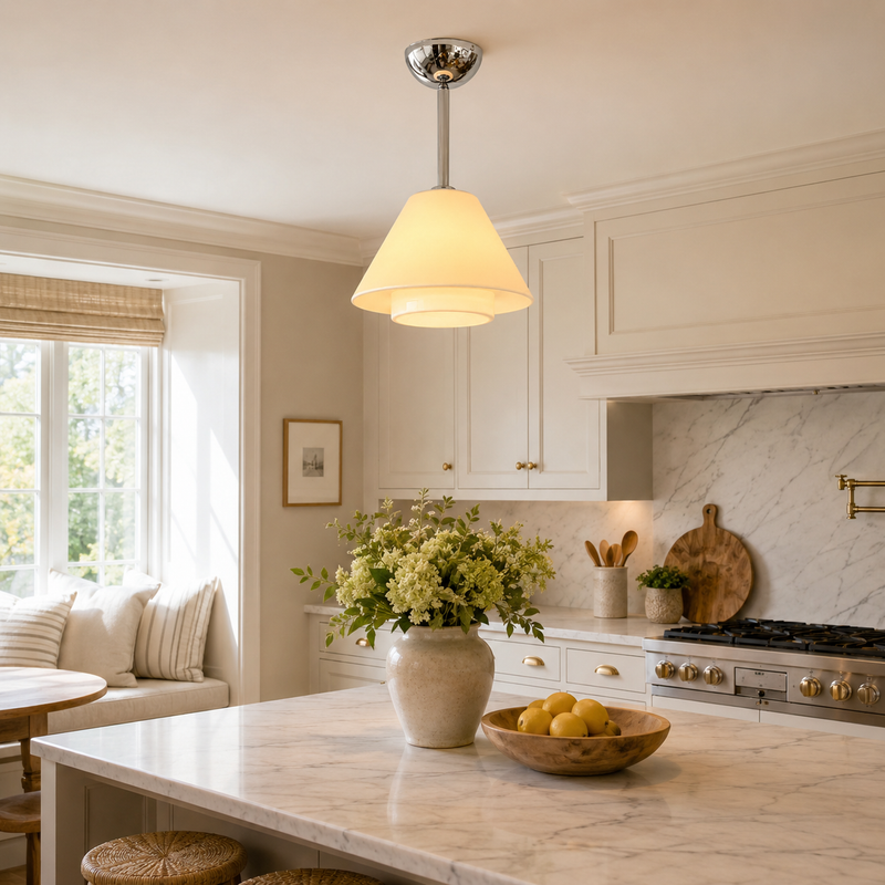 Jensen Semi-Flush Mount Ceiling Lamp