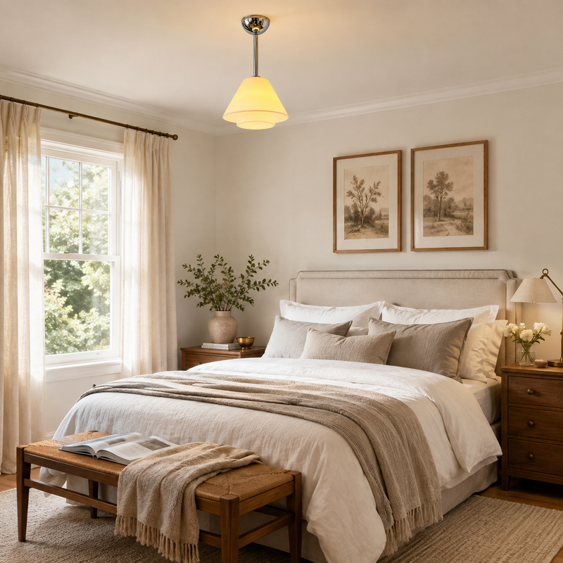Jensen Semi-Flush Mount Ceiling Lamp