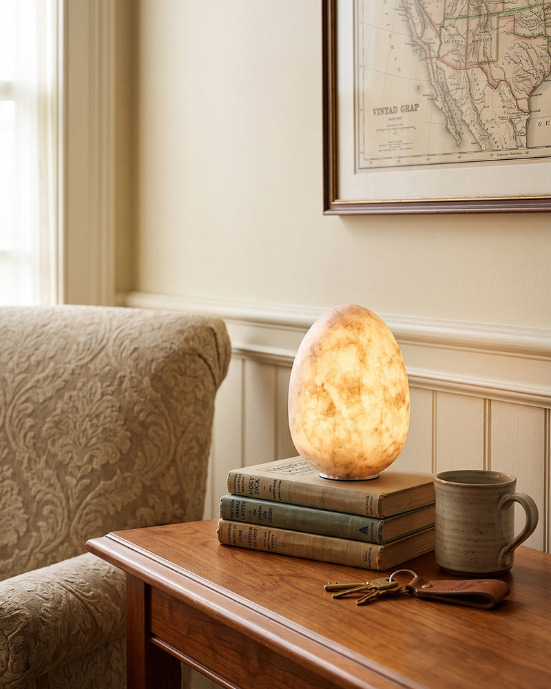 Karis Alabaster Lamp(Built-in Battery)