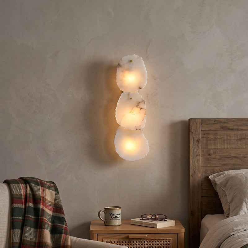 Kavala Alabaster Wall Sconce