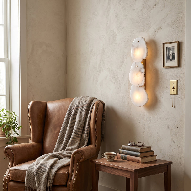 Kavala Alabaster Wall Sconce