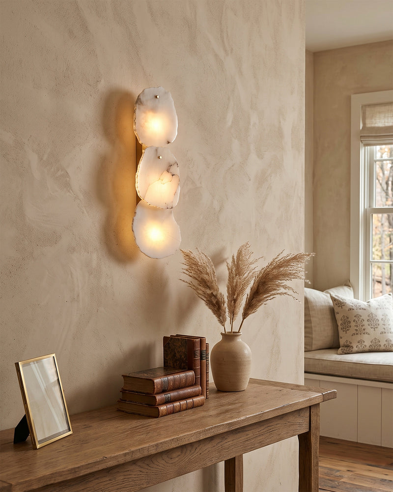 Kavala Alabaster Wall Sconce