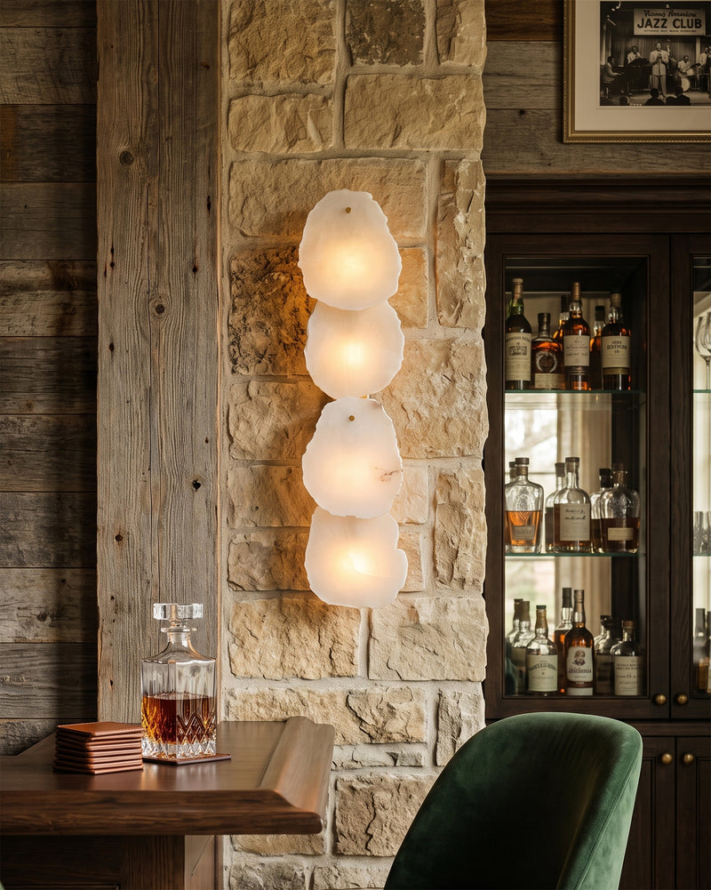 Kavala Alabaster Wall Sconce