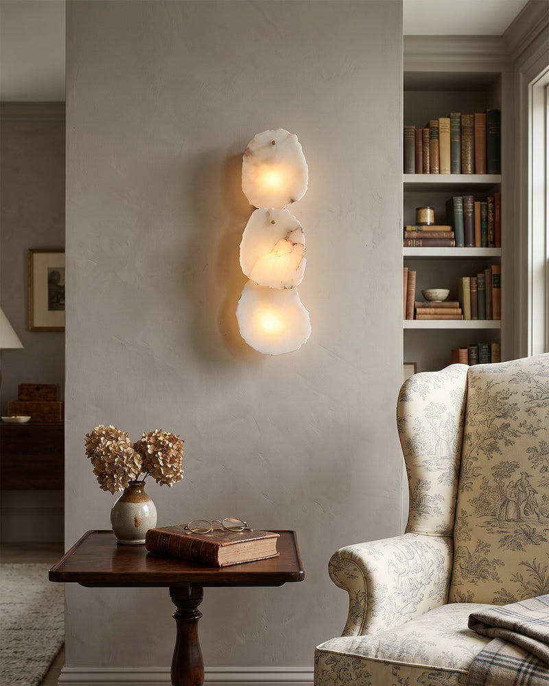 Kavala Alabaster Wall Sconce