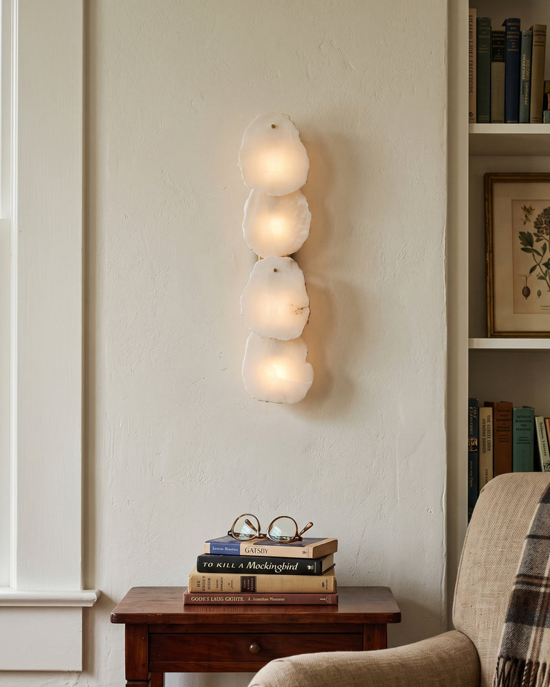 Kavala Alabaster Wall Sconce