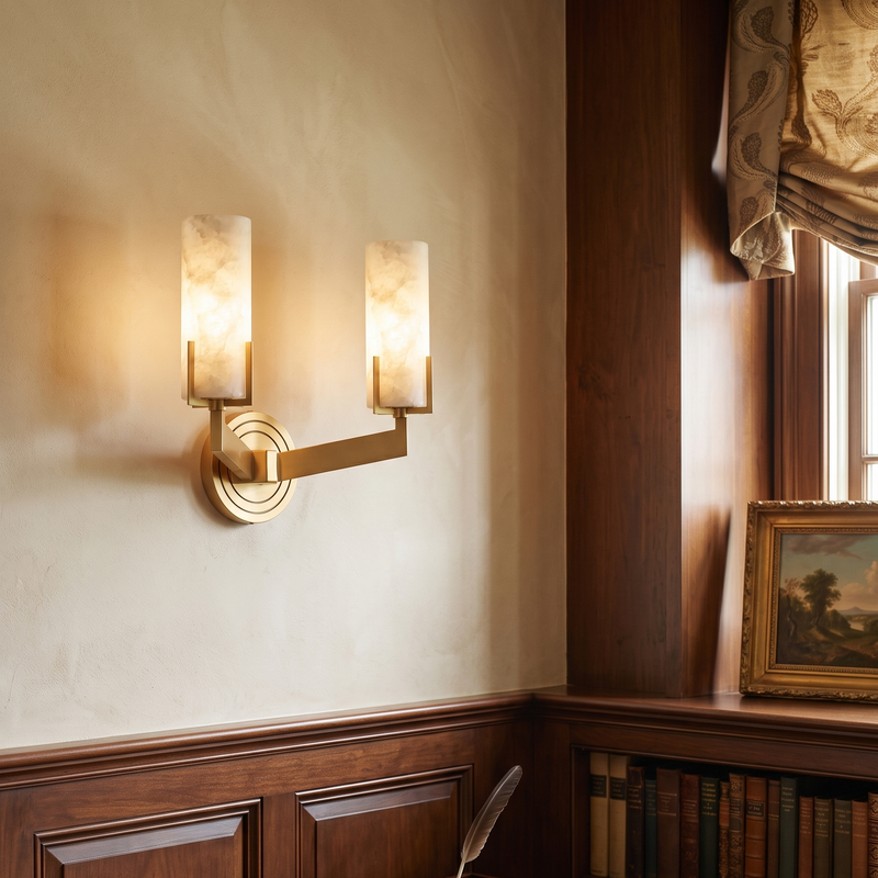 Kayla Alabaster Wall Lamp