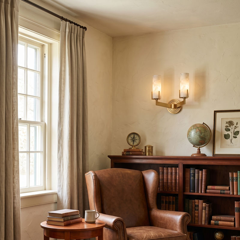 Kayla Alabaster Wall Lamp