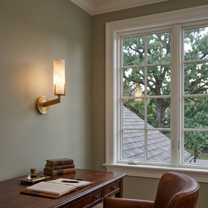 Kayla Alabaster Wall Lamp
