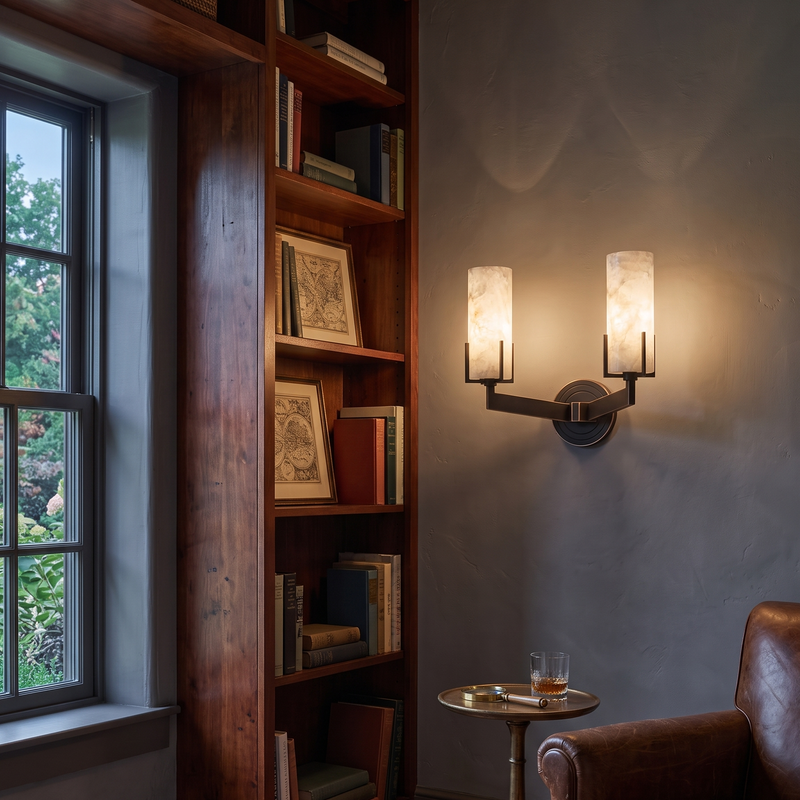 Kayla Alabaster Wall Lamp