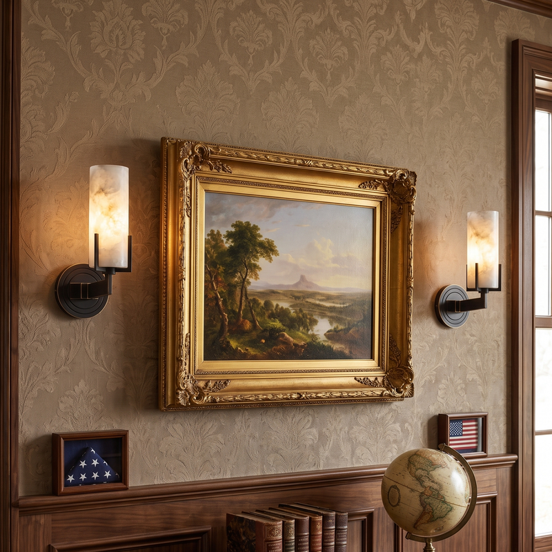 Kayla Alabaster Wall Lamp