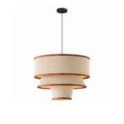 Kingsley Tiered Fabric Chandelier
