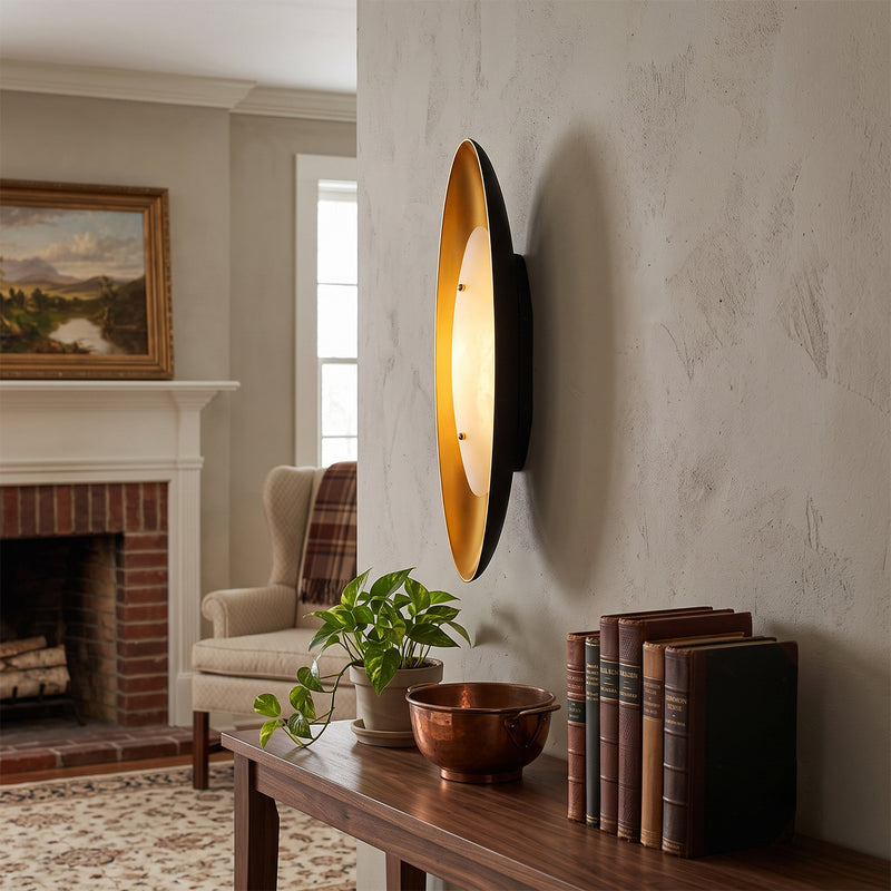 Lance Alabaster Wall Sconce