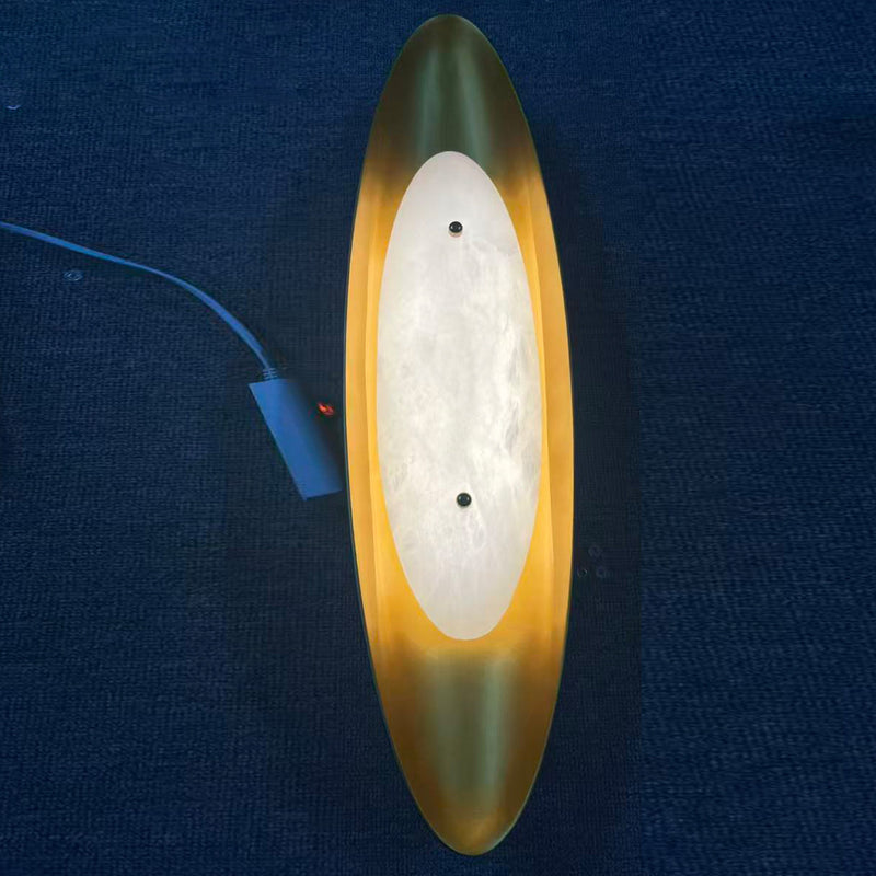 Lance Alabaster Wall Sconce