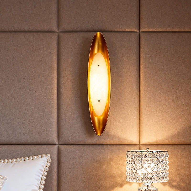 Lance Alabaster Wall Sconce