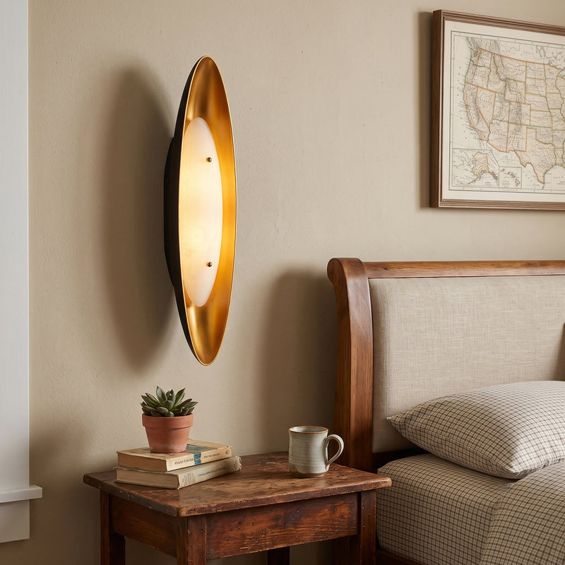 Lance Alabaster Wall Sconce