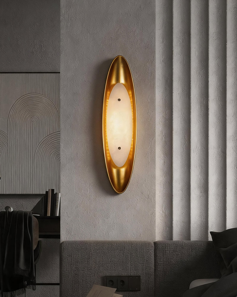Lance Alabaster Wall Sconce