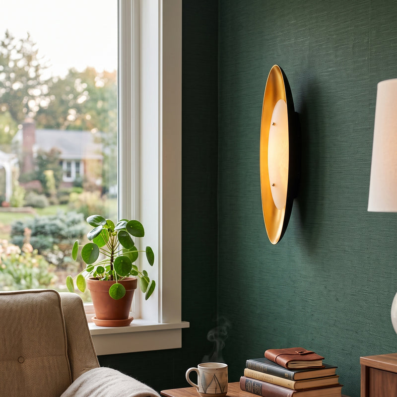 Lance Alabaster Wall Sconce