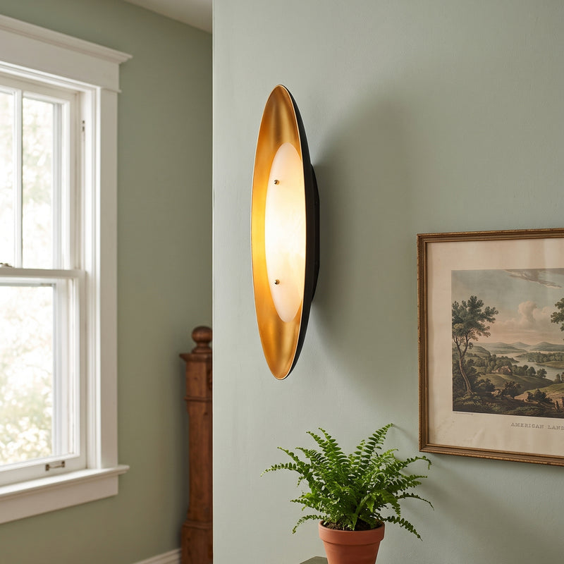 Lance Alabaster Wall Sconce