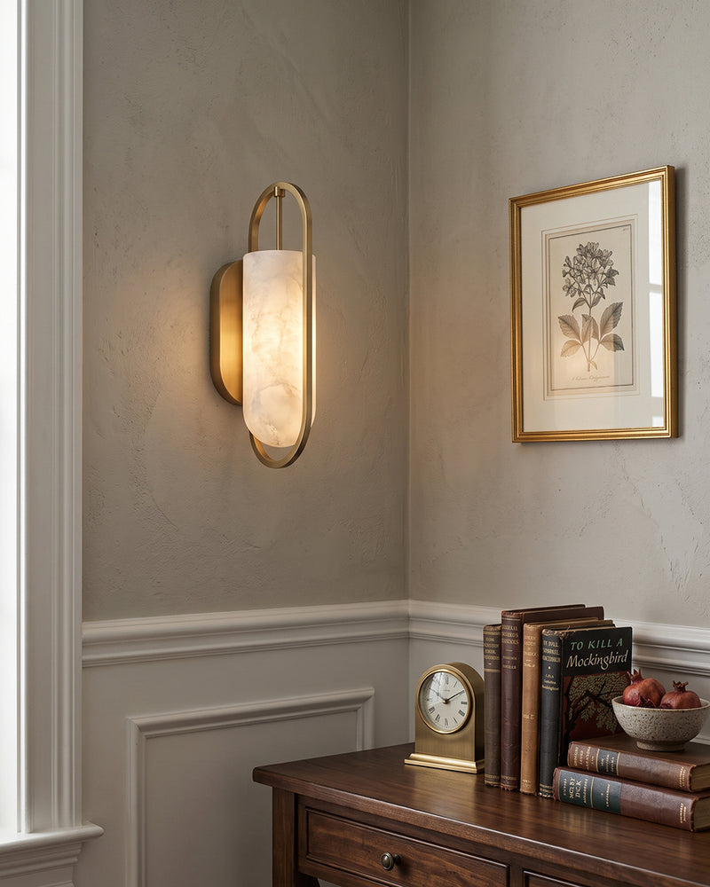 Langley Alabaster Sconce