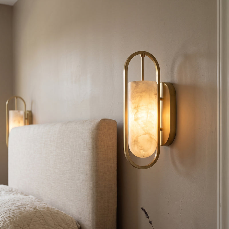 Langley Alabaster Sconce